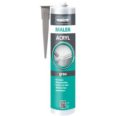 Primaster - Maler-Acryl Grau 310ml Dichtmasse Dichtstoff Bauacryl Image