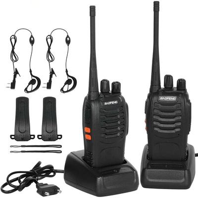 Kinsi - Walkie Talkie 16 Kanäle – CTCSS/DCSTalkie Walkie wiederaufladbare 1500 mAh Funkgeräte,