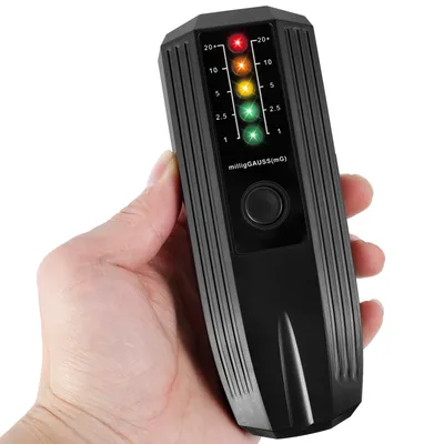 EMF Meter High Accuracy Electromagnetic Field Radiation Detector Battery Powered Electric Detector