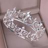 corone barocche per le donne corona della regina tiara gotica corona di cristallo per le donne tiara principessa per le ragazze tiara vintage per la cerimonia nuziale corona per le spose