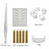 BaseKey Kit di trucco permanente Portatile / Stile Mini White pen x1pcs Practice skin x1pcs 12pins x5pcs Makeup rule x1pcs Rings x5pcs Consigliato per Polveri per sopracciglia / Eyeliner