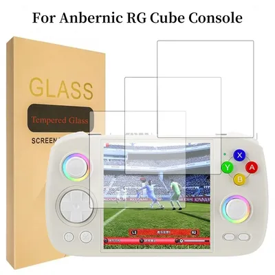 For Anbernic RG Cube Tempered Glass Screen Protector Films 9H HD RGCube Retro Console Screen