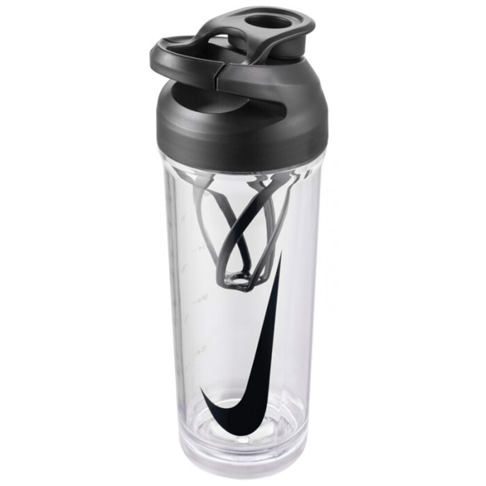 Nike TR Hypercharge Shaker Bottle (clear/black) - Transparent - One Size | Nike Sale | Discount Designer Brands