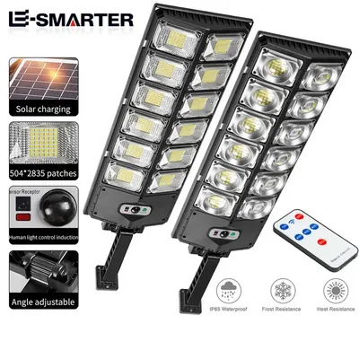 LED Super Helle Outdoor Solar Lampe Wasserdicht Motion Sensor Menschlichen Induktion Solar Garten Licht Hof Garage Licht