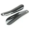 1 Stück profession elle schwarze 16cm Schuh hörner Kunststoff Schuh Horn Löffel Form Schuh löffel Schuh heber flexible robuste Slip