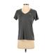 Under Armour Active T-Shirt: Gray Activewear - Women's Size Small