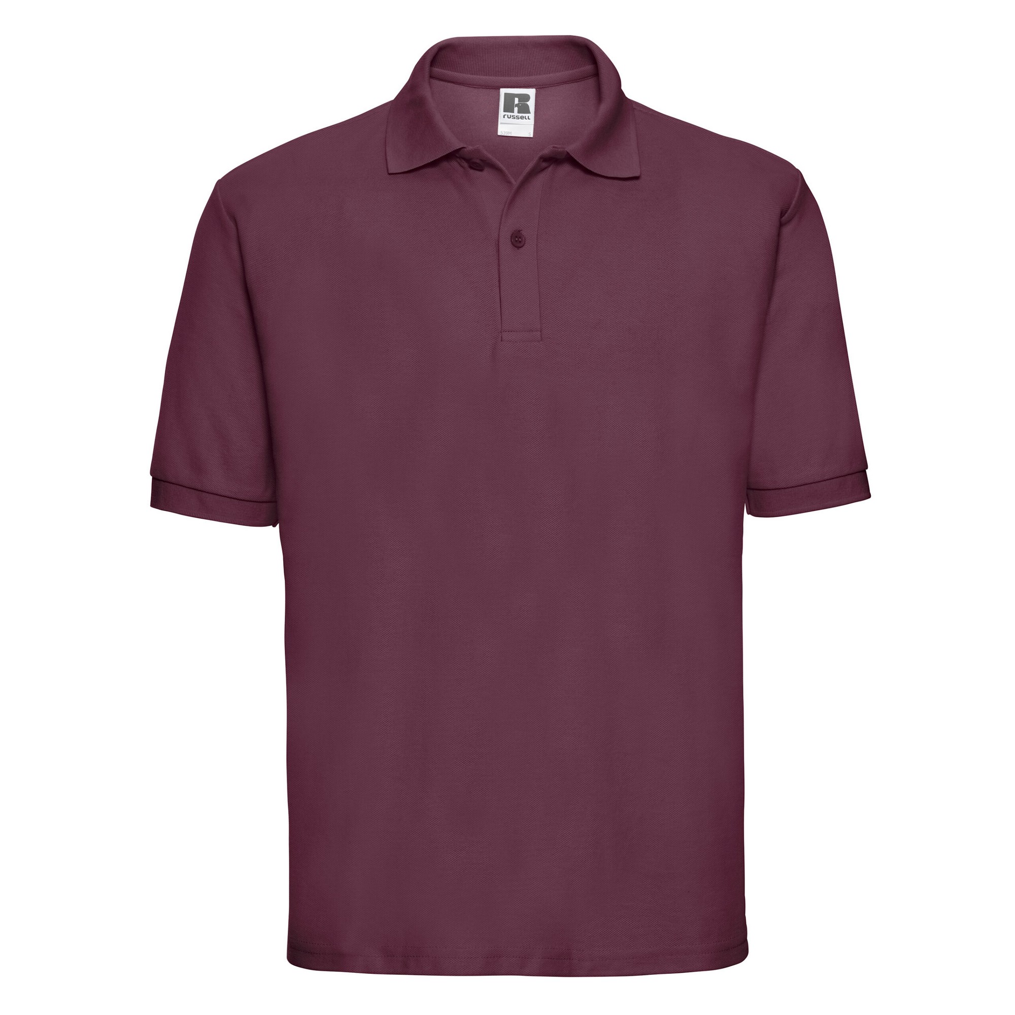 Russell - Poloshirt für Herren (Burgunderrot) Image