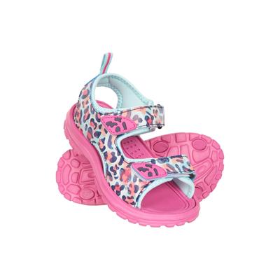 Mountain Warehouse - Mädchen Sandalen, Tierprint (Pink) Image