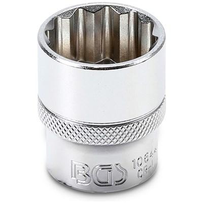 Bgs Steckschlüssel-Einsatz Zwölfkant SW 24mm Antrieb 12,5mm (1/2) [Hersteller-Nr. 10644] Image