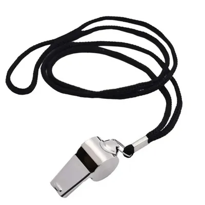 Stainless Steel Whistle First Aid Whistle Soccer Football Basketball Hockey Baseball Sports Referee