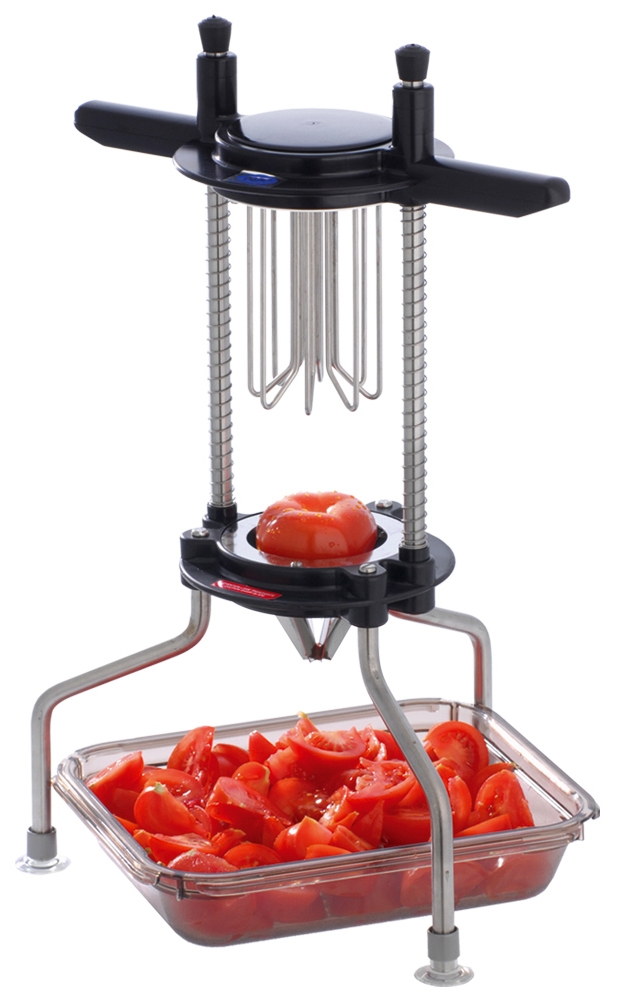 Louis Tellier - Schneidegerät für Tomaten- und Zitrusfrüchte, hohes Modell - 4 Segmente - CAX104 Image