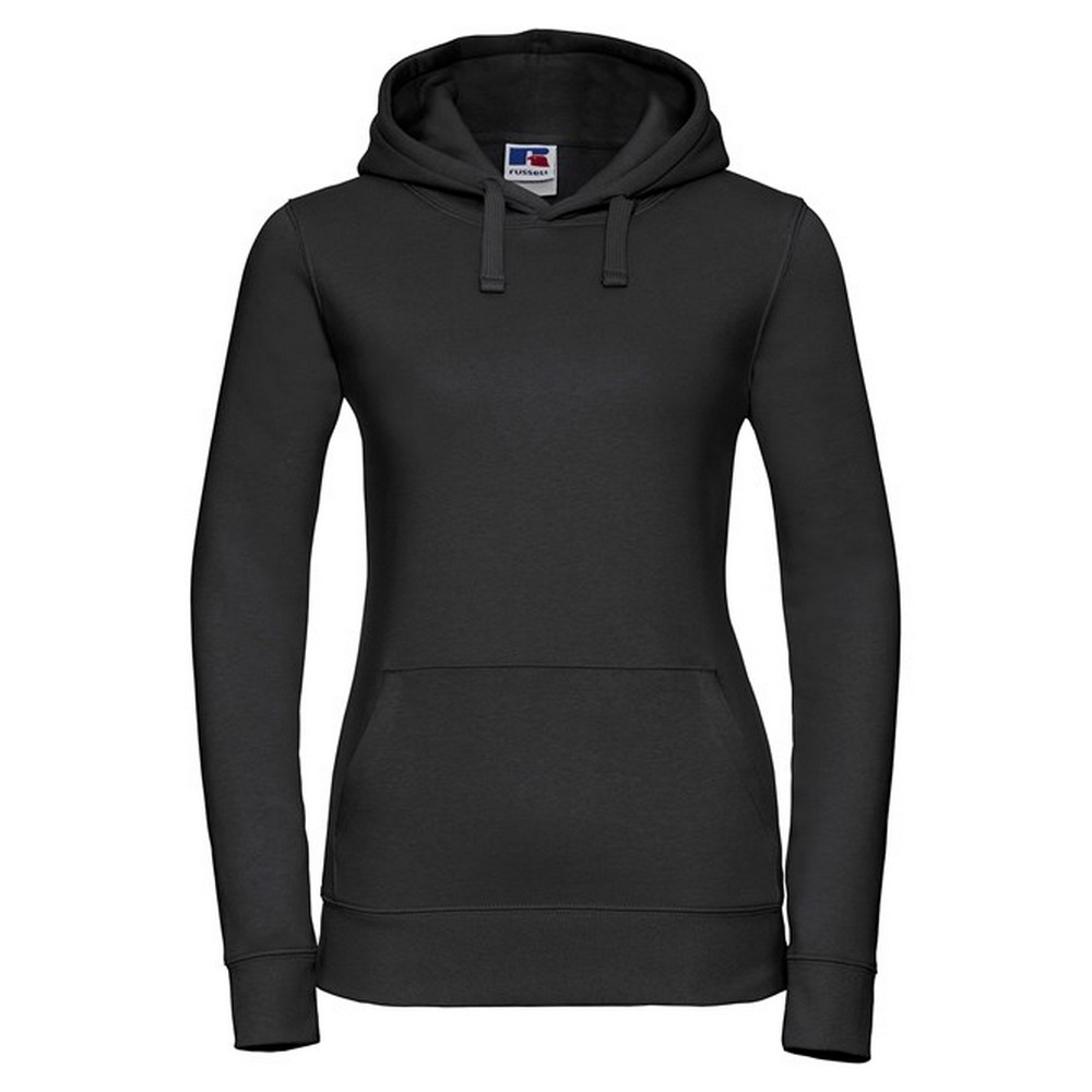 Russell - "Authentic" Kapuzenpullover für Damen (Schwarz) Image