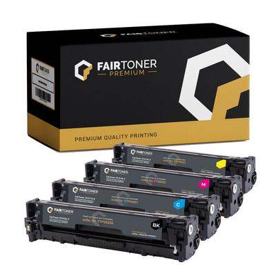 Premium 4er Multipack Set Kompatibel für HP CF410X-CF413X Toner Image
