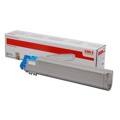 Original OKI 43837131 Toner Cyan