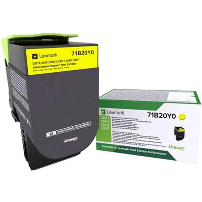 Original Lexmark 71B20Y0 Toner Gelb