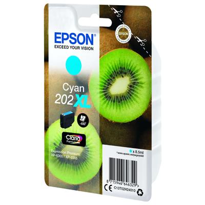 Original Epson C13T02H24010 / 202XL Druckerpatrone Cyan