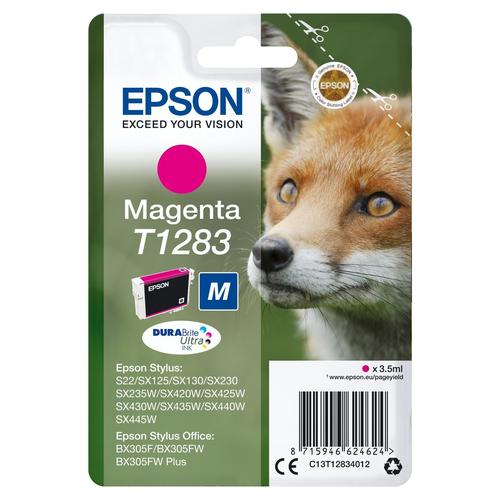 Original Epson C13T12834012 / T1283 Druckerpatrone Magenta