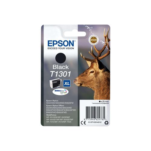 Original Epson C13T13014012 / T1301 Druckerpatrone Schwarz