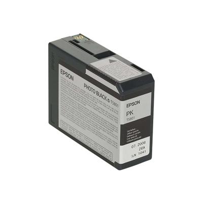 Original Epson C13T580100 / T5801 Druckerpatrone Schwarz