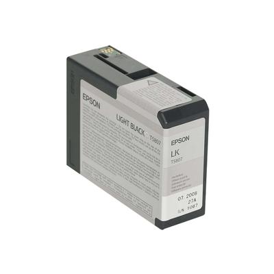 Original Epson C13T580700 / T5807 Druckerpatrone Foto Schwarz