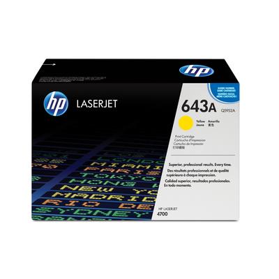 Original HP Q5952A / 643A Toner Gelb