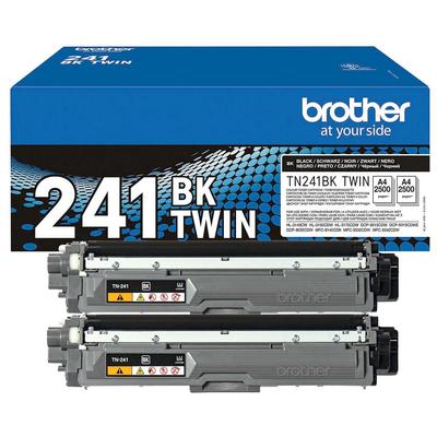 Original Brother TN-241BKTWIN Toner Multipack Schwarz