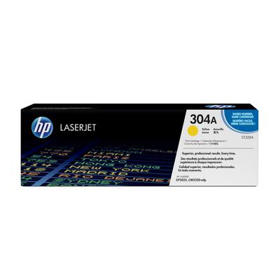 Original HP CC532A / 304A Toner Gelb