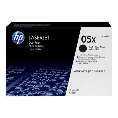 Original HP CE505XD / 05XD Toner Schwarz