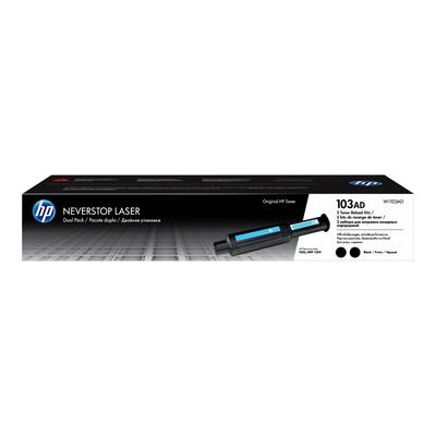 Original HP W1103AD / 103AD Toner Schwarz