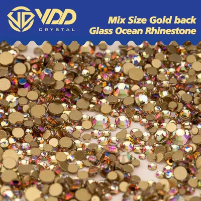 VDD Mix Size SS4-SS20 225 Memory Glass Rhinestones Crystal Strass Flatback Stones For DIY Crafts