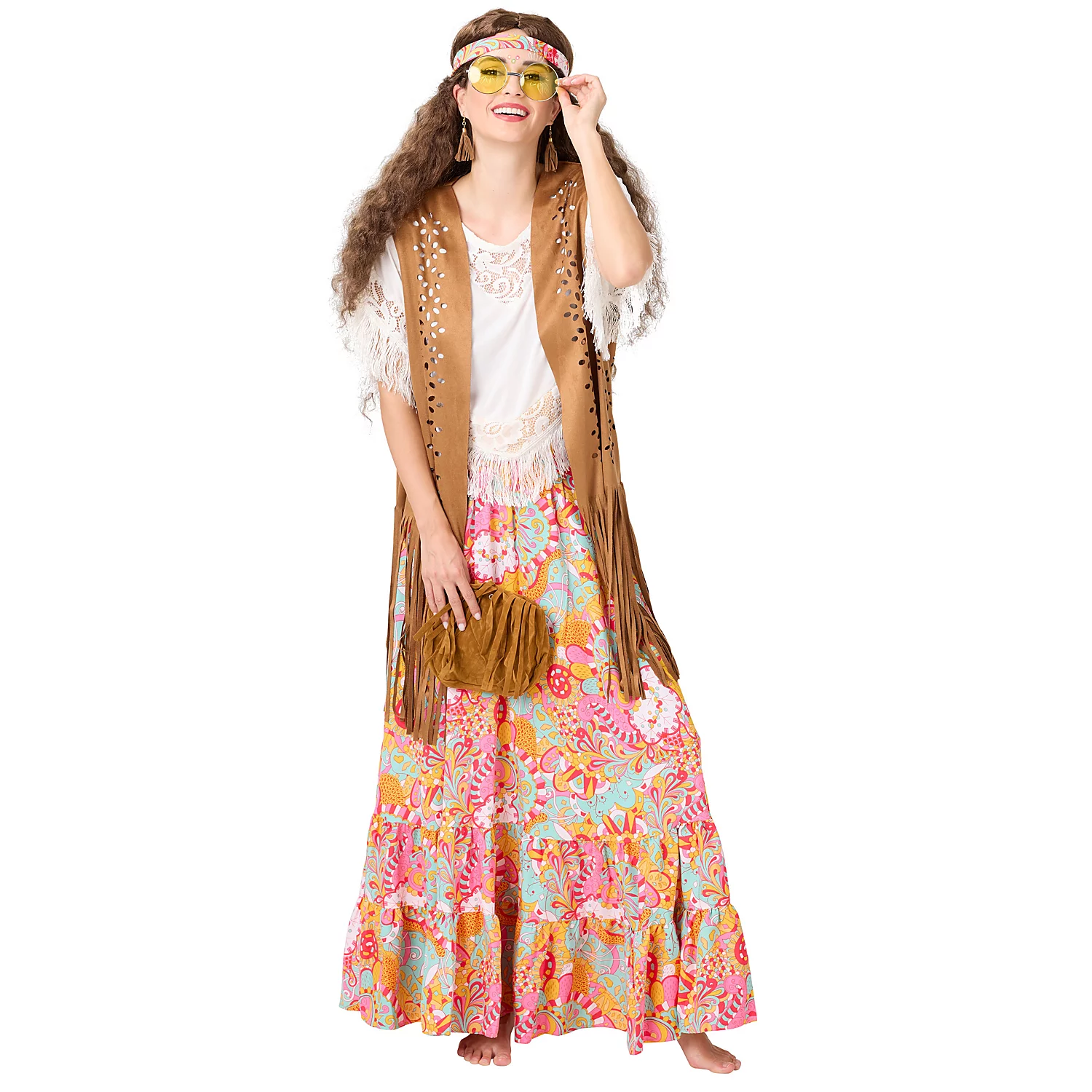 buttinette Hippie-Kostüm Boheme für Damen Image