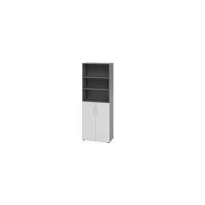 Hammerbacher-Regal 6OH/Türen 3OH 968T3 Graphit/Grau-V968T3/G/5/BS Image