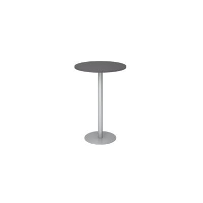 Hammerbacher-Stehtisch 80cm rund Graphit/Silber-VSTH08/G/S Image