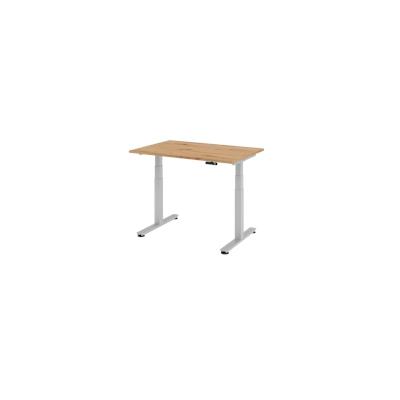 Hammerbacher-Sitz-Steh-Schreibtisch el.120x80cm Asteiche-VXDSM12/R/S Image