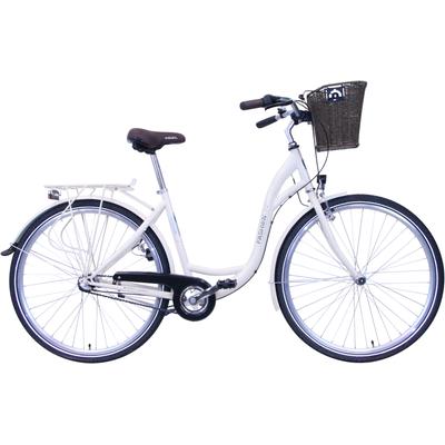 Cityrad FASHION LINE "3-Gang Citybike" Fahrräder Gr. 48cm, 28 Zoll (71,12cm), beige (creme + creme)