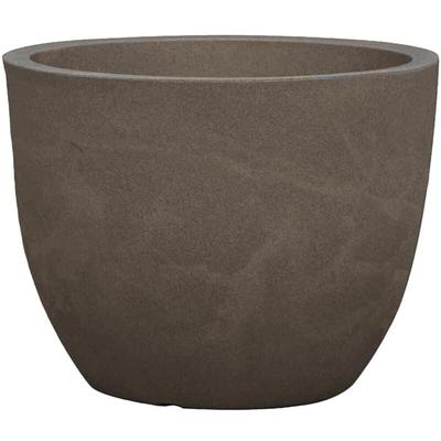 Pflanzgefäß BRISTOL 35 taupe-granit Ø 35 x 27,8 cm