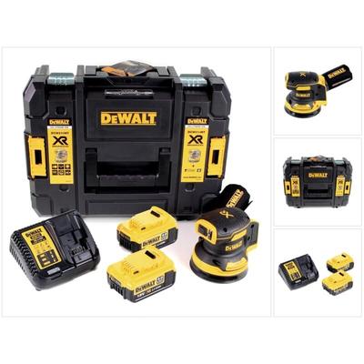 Dcw 210 M2 Akku Exzenterschleifer Brushless 18V 12.000U/min 125mm + 2x Akkus 4,0 Ah + 1x Image