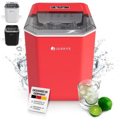 Juskys - Eiswürfelmaschine IceOracle - Cocktail Eiswürfel in 6 - 13 min - Mini Eiswürfelbereiter Image