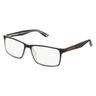 Superdry SDO Bendosport Herren-Brille inkl. Gläser Vollrand Eckig Kunststoff-Gestell 56mm/17mm/145mm, schwarz