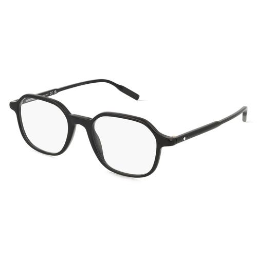 Montblanc MB0292O Herren-Brille inkl. Gläser Vollrand Eckig Acetat-Gestell 51mm/20mm/150mm, schwarz