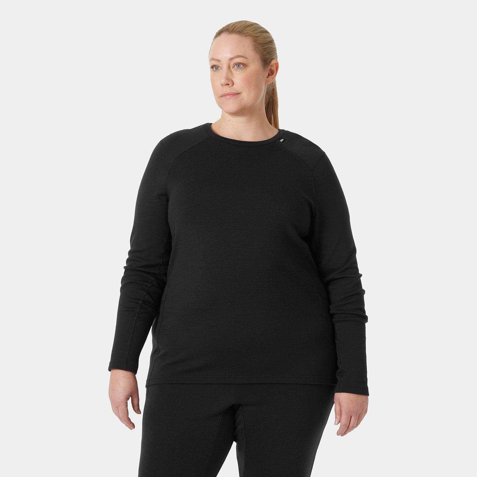 Helly Hansen Damen Lifa® Merino Midweight Plus Shirt Mit Rundhalsausschnitt 2X Image
