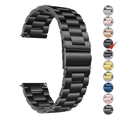 22mm 18mm 24mm 20mm Starlight Stainless Steel Watch Band Strap For Samsung Galaxy Watch 3 4 5 Pro