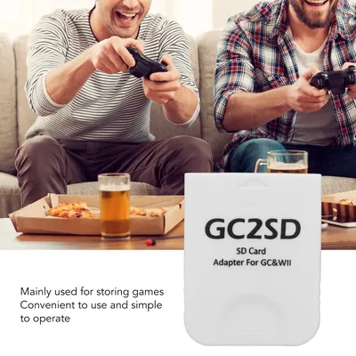 GC2SD Card Adapter GC2SD Card Reader Plug and Play Portable Professional Game Console Micro Storage
