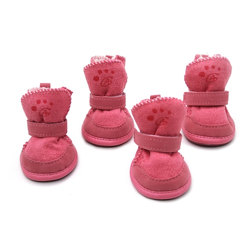 Hund Stiefel / Schuhe Welpenkleidung Mode warm halten Winter Warm Hundebekleidung Image