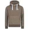 Kapuzensweatshirt DEPROC ACTIVE "LinusCMYK II MEN", Herren, Gr. XXXL (58), braun, 50% Baumwolle; 50% Polyester, casual, bequem, Langarm angesetztes Bündchen, Sweatshirts, weiche Fleecejacke mit Kängurutasche