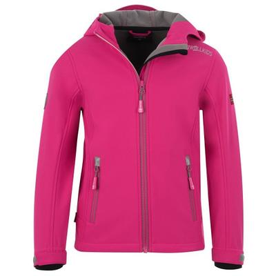 Trollkids - Girl's Trollfjord Jacket - Softshelljacke Gr 128 rosa Image