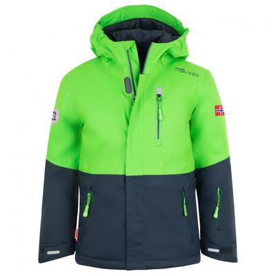 Trollkids - Kid's Hallingdal Jacket - Winterjacke Gr 104 grün/blau