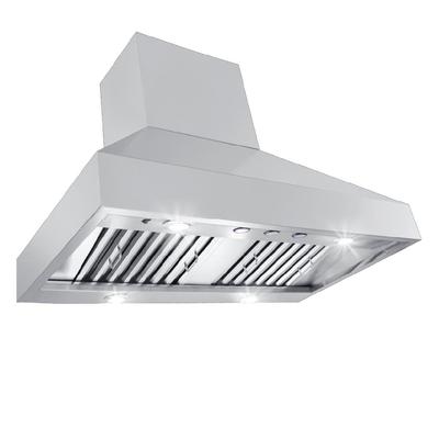 42 and 48" Proline PLJW 104 Wall Range Hood with Stainless Steel and Outdoor Rated 304 Stainless Steel options