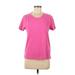 J.Crew Factory Store Active T-Shirt: Pink Activewear - Women's Size Medium