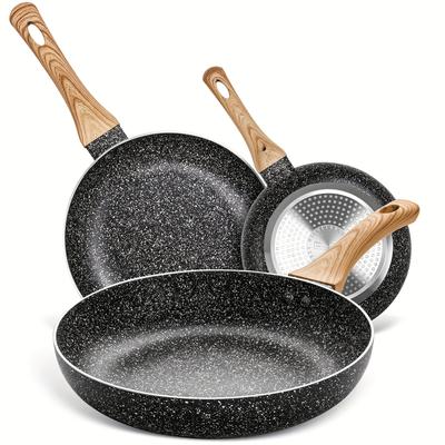 TEMU Frying Pan Set, 8